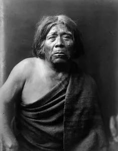 First Nations Prints: Mat Stams-Maricopa, half-length portrait