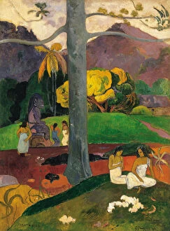 Cloisonism Collection: Mata Mua (In Olden Times), 1892. Artist: Gauguin, Paul Eugene Henri (1848-1903)