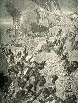A Matabele Raid in Mashonaland, 1900. Creator: William Small