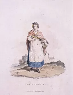 Anon Anon Anonymous Gallery: A match girl, Provincial Characters, 1813