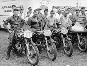 Team Prints: Matchless motorbike racing team