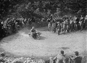 Bend Prints: Matchless and sidecar of TJ Rose competing in the MCC Edinburgh Trial