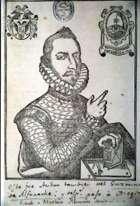 National Library Prints: Mateo Aleman (1547-1615), Spanish writer