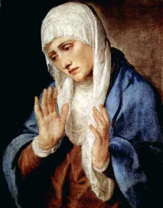 Mater Dolorosa, 1554. Artist: Titian