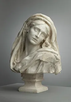 Carrera Marble Prints: Mater Dolorosa, 1870. Creator: Jean-Baptiste Carpeaux