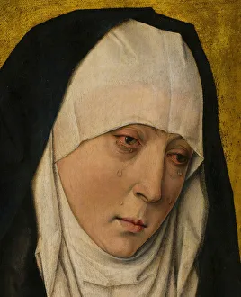 Mater Dolorosa (Sorrowing Virgin), 1480 / 1500. Creators: Dieric Bouts the Younger