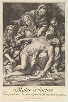 Maratti Gallery: Mater Dolorum, 1701. Creator: Robert van Audenaerde