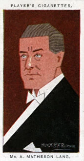 Alick Pf Gallery: Matheson Lang, Canadian actor-manager and dramatist, 1926. Artist: Alick P F Ritchie