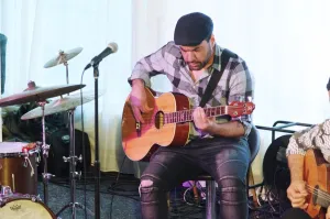 Matheus Nova, Watermill Jazz Club, Dorking, Surrey, 11 June 2019. Creator: Brian O Connor
