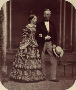 Antoine Franz Gallery: Mathias und Elise Housermann, 1850s-60s. Creator: Franz Antoine