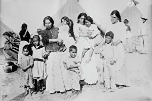 Mothers Prints: Mathilde Martinez & children, between c1910 and c1915. Creator: Bain News Service