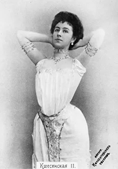 Pugni Prints: Matilda Kschessinska as Princess Aspicia in the ballet The Pharaohs Daughter Artist: Anonymous