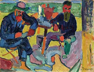 Matisse Prints: Matisse and Terrus, 1905. Creator: Derain, Andre (1880-1954)
