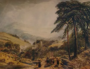 Gleaner Prints: Matlock Village: Gleaners Returning, 1849, (1935). Artist: Peter de Wint