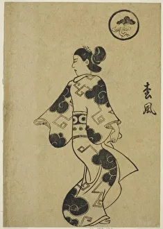 Kiyonobu Torii I Prints: Matsukaze, from Album of Courtesans (Keisei ehon), c. 1700