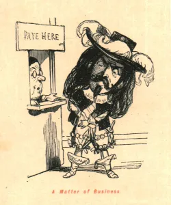 The Comic History Of England Gallery: A Matter of Business, 1897. Creator: John Leech