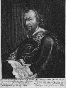 Matthäus Merian the Elder (1593-1650). From Memoria Merianaea, 1650. Creator: Merian, Matthäus, the Elder (1593-1650)