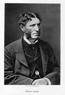 The London Stereoscopic Co Collection: Matthew Arnold, English poet and cultural critic, c1880s.Artist
