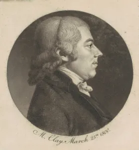 Matthew Clay, 1800. Creator: Charles Balthazar Julien Fevret de Saint-Memin