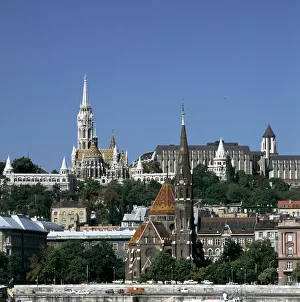 Hilton Prints: Matthias Church, Hilton Hotel, Budapest, Hungary