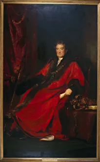 Sir David Wilkie Prints: Matthias Prime Lucas, Lord Mayor 1827 and President of St. Batholomews Hospital