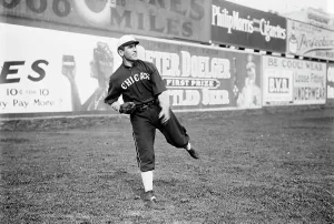 Fielder Prints: Matty McIntyre, Chicago AL (baseball), 1912. Creator: Bain News Service