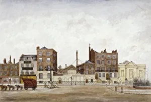 Premises Prints: Maudsley, Sons and Field, engineers, 108 Westminster Bridge Road, Lambeth, London, c1840