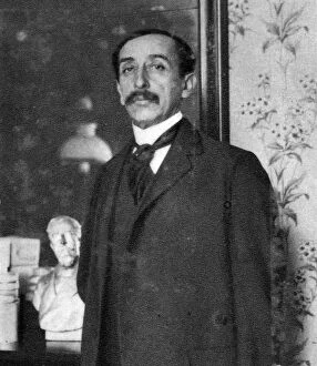 Anti Jewish Collection: Maurice Barres, French journalist, novelist and politician, 1914