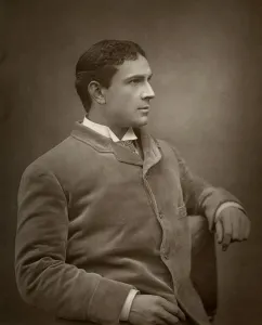 Barraud Gallery: Maurice Barrymore, British actor, 1886. Artist: Barraud