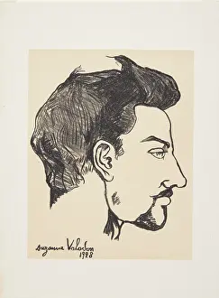 Utrillo Prints: Maurice Utrillo, 1928. Creator: Valadon, Suzanne (1865-1938)