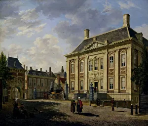 Bartholomeus Johannes Van Hove Prints: The Mauritshuis in The Hague, 1825. Creator: Bartholomeus Johannes van Hove