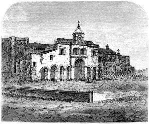 Dominican Republic Collection: The mausoleum of Columbus, Santo Domingo, 1873
