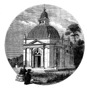 H Orrin Smith Co Prints: Mausoleum in Memory of Assheton Smith