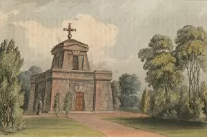 Marquess Of Collection: Mausoleum at Trentham, 1824. Creator: John Gendall