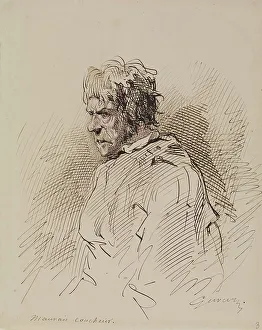 Mauvais Coucheur, 1852-1866. Creator: Paul Gavarni