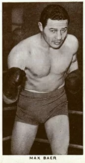 Boxing Gloves Gallery: Max Baer, American boxer, 1938