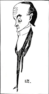 Max Beerbohm (1872-1956), British writer and caricaturist, 1901. Artist: Laurence Houseman