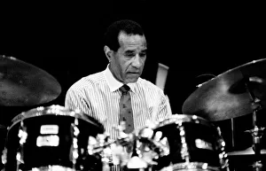 Max Roach, Royal Festival Hall, London, 1989. Artist: Brian O Connor