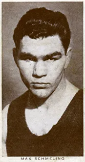 Fighter Prints: Max Schmeling, German boxer, 1938