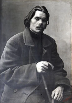 Images Dated 16th March 2010: Maxim Gorky, Russian author, c1901-c1902