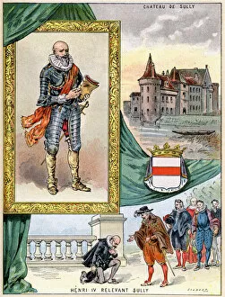 Les Francais Illustres Gallery: Maximilien de Bethune, duke of Sully, 1898. Artist: Gilbert