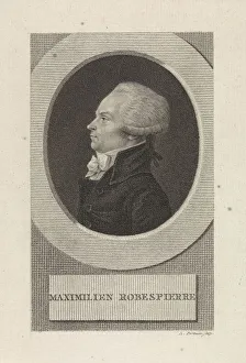 Robespierre Prints: Maximilien de Robespierre (1758-1794), 1805