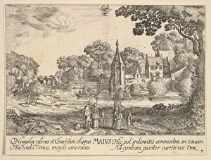 Jan Vanden Velde Prints: May, 1628-29. Creator: Wenceslaus Hollar