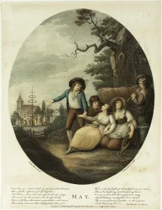 F Bartolozzi Prints: May, August 30, 1793. Creator: Francesco Bartolozzi