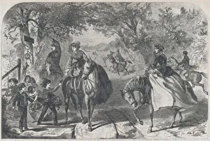 Brothers Publishers Prints: May-Day in the Country (Harpers Weekly, Vol. III), April 30, 1859. Creator: Unknown