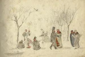 May Day Prints: May Day - The fifth page of the album from the collection of I
