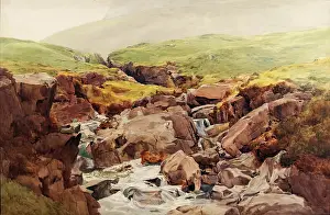 Misty Prints: May Day, Greadaidh Burn, Skye, 1912. Creator: Colin Bent Phillip
