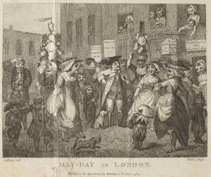 May-Day in London, 1784. Creator: William Blake (British, 1757-1827)