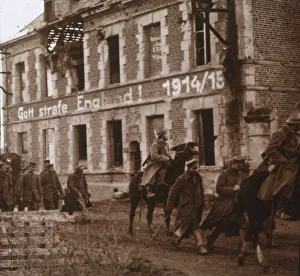 May God punish England, Bucy-le-Long, northern France, c1914-c1918