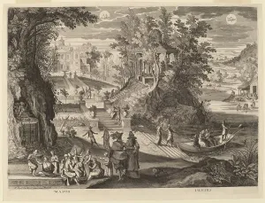 Gillis Sadeler Ii Prints: May and June, 1615. Creator: Aegidius Sadeler II
